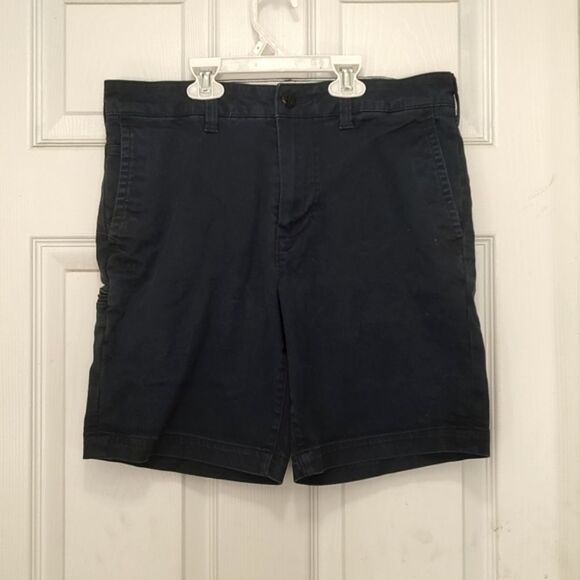 Men's American Eagle Dark Blue Cargo Style Shorts Size 30 - Picture 1 of 7